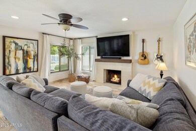 Cozy Living Space with Fireplace