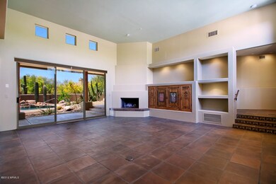 GreatRoom with Fireplace + High Ceilings