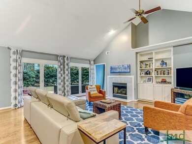 Living Room with soaring ceilings