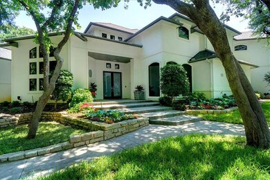 Stunning front entrance.