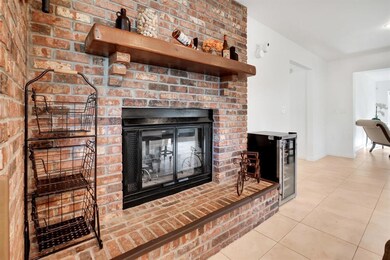 Kitchen Fireplace