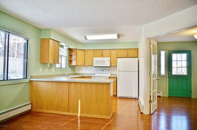 Kitchen and bonus room