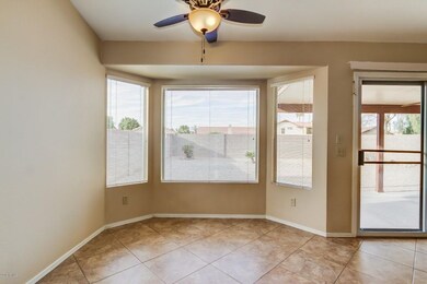 Dining Area with Bay Window