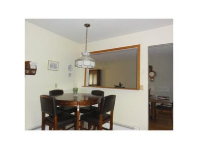 Kitchen. The eat-in kitchen is steps from formal d
