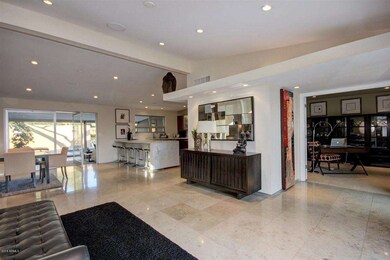Beautiful limestone flooring