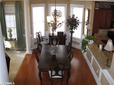 Dining Room - Wood Floors, Panel Molding, Bay Wind