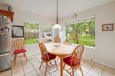 Dining space with healthy amount of natural light