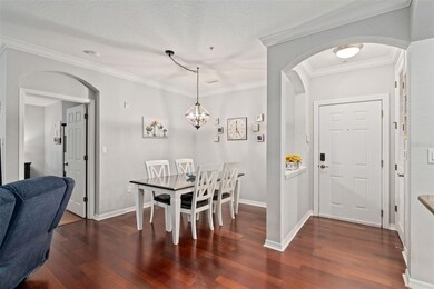 Wood floors flow throughout