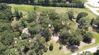 Aerial view of the property.
