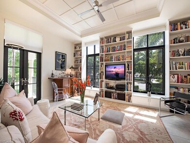 Beautifully designed great room.