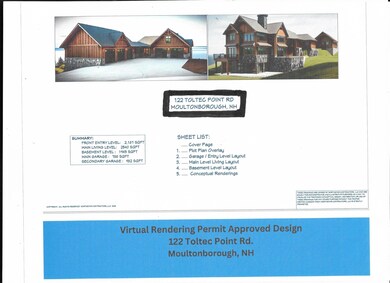 Permit approved virtual rendering for 122 Toltec P