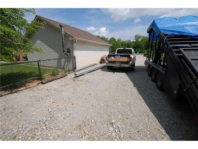 Exterior Front. Extra parking