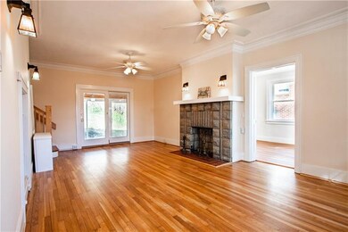 Original hardwood floors have been refinished, hig