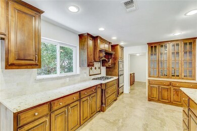 View towards laundry room through kitchen
