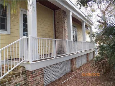 rear balcony