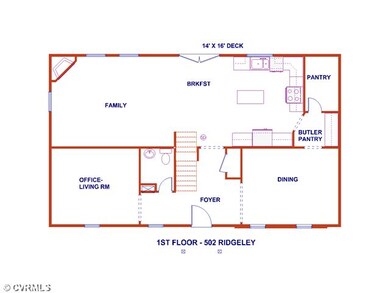 1st Floor Plan