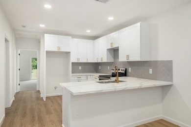 Welcome to your fully updated kitchen, where crisp