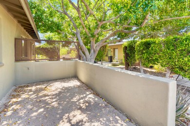 Shaded Private Front Patio