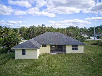 aerial back view lower