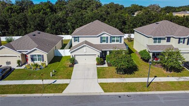 Front ariel view of home
