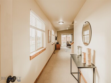 Natural light flooding the entryway and main floor