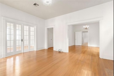 Virtually painted living room, study and den white (see prior photo) Got to love a neutral paint for an instant fresh new look!