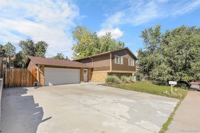 Oversized concrete driveway