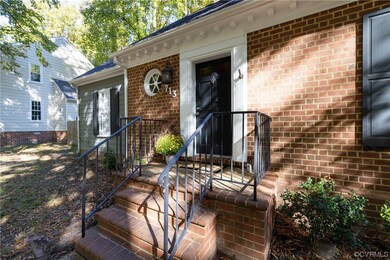 Inviting front porch