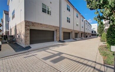 This is a modern multi-level townhouse complex fea