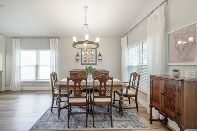 Spacious floor plan for dining or shared dining/li