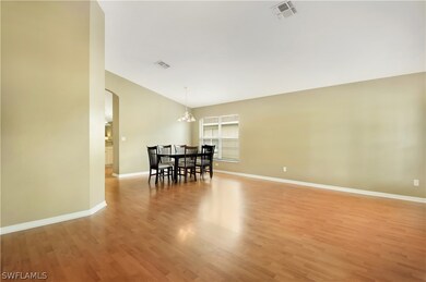 Living Room w/ Vaulted Ceiling
