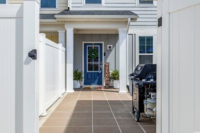 View of exterior entry