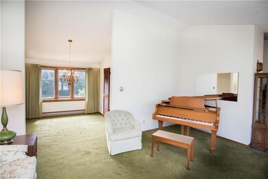 View into the dining room.
