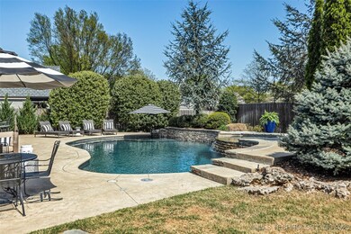 Lush mature landscaping adds lovely privacy!