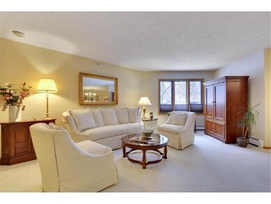 Spacious living area...