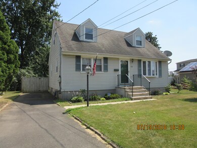 Paved driveway