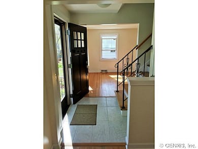 Foyer. Welcoming tiled foyer.