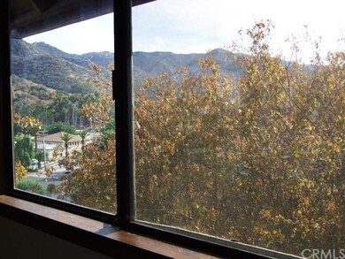 View from living room window in top unit