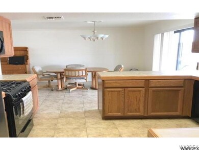 From kitchen to dining area