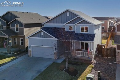 View of front of house with a front lawn