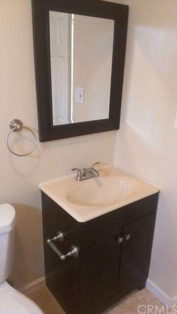 New Vanity And Mirror To Accent The Bathroom