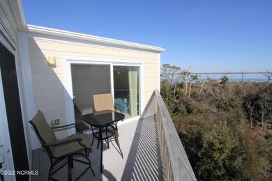 Deck overlooking Bogue Sound