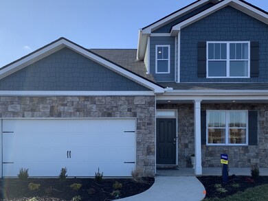 D.R. Horton's Salem Plan - Largest FLOOR PLAN In The Parks.  Picture of model home.