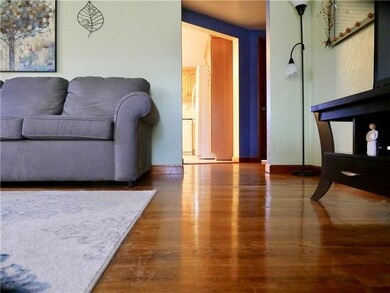 Original hardwood floors run thru out the house, t