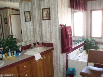 Master Bath/Spa. tall double sink vanity plus jetted tub & separate shower