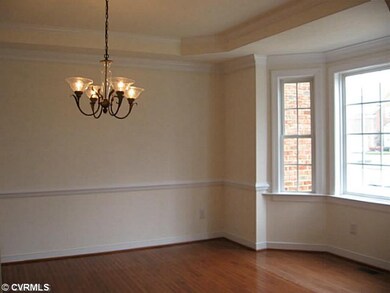 Dining Room - Formal dining room with angled bay w