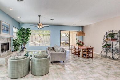 Family Room with Fireplace