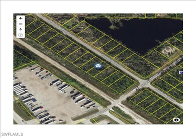 Aerial map of property and surrounding area