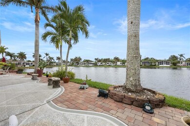 View of patio featuring a water view