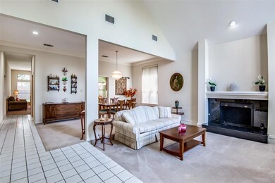 Open main living and dining